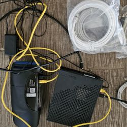 SPECTRUM WIFI MODEM AND WIFI 6 ROUTER & ACCESSORIES 