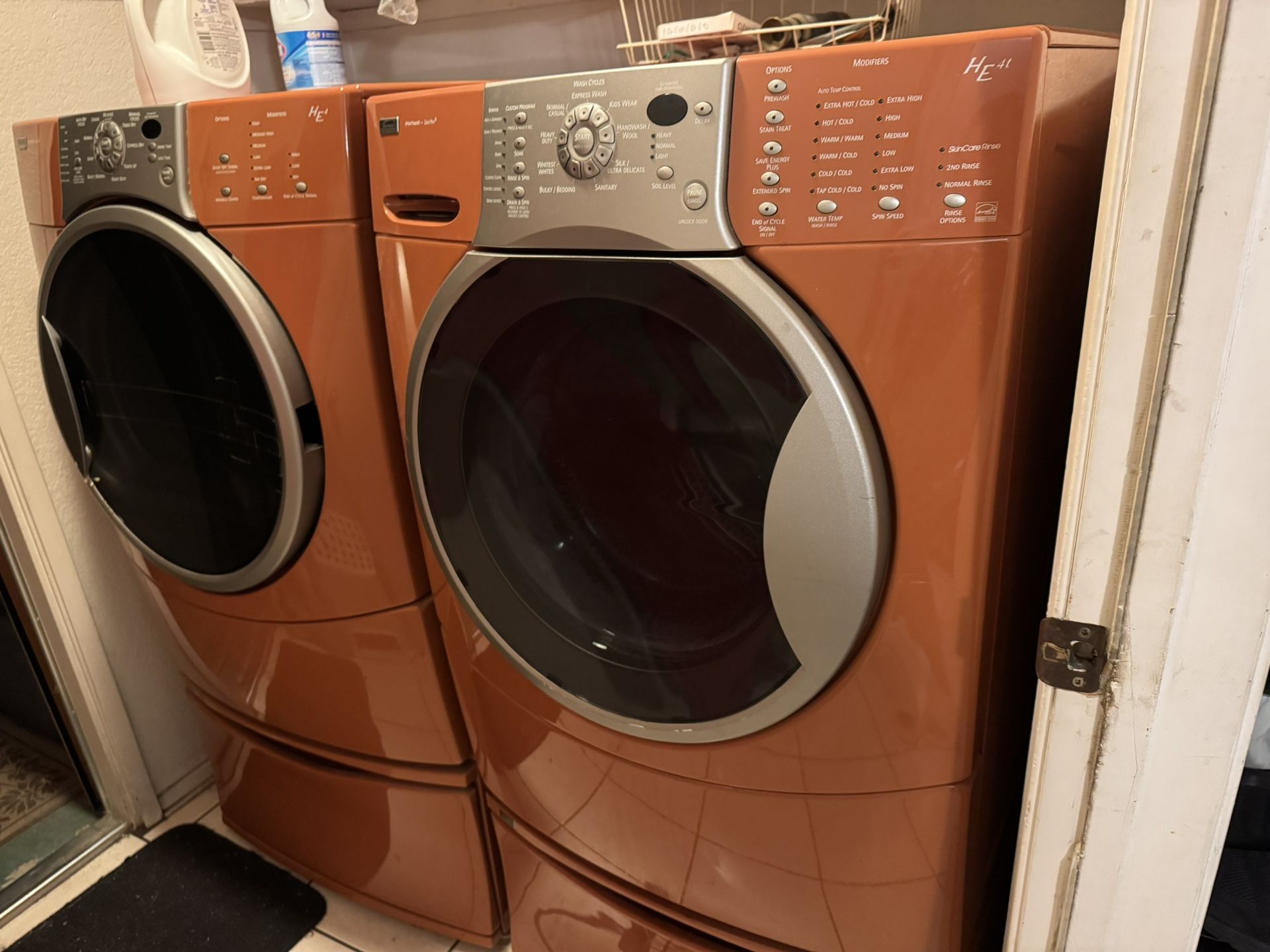 Kenmore Elite Smartwash Quietpak 9 & Kenmore Smartheat Quitepak 9 Dryer