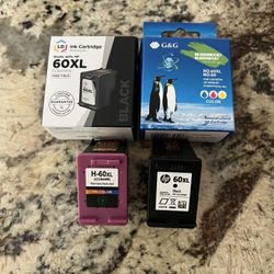 HP #60 PRINTER INK