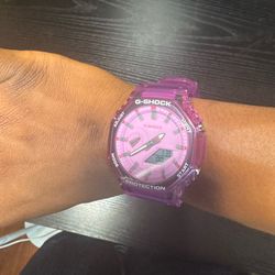 Purple Resin G-Shock Ga-2100
