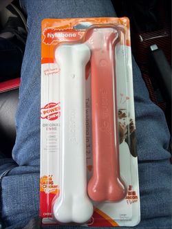Nylabone Power Chew 2-Pack Dog Bones Large