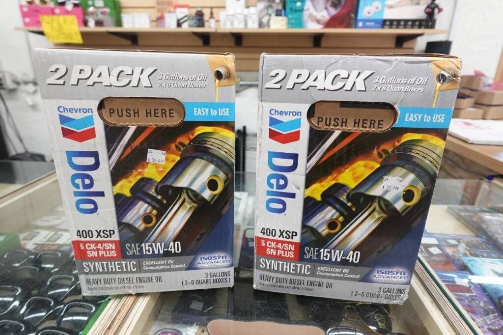 DELO XSP Full Synthetic Diesel Motor Oil SAE 15W-40 3 Gallon Case
