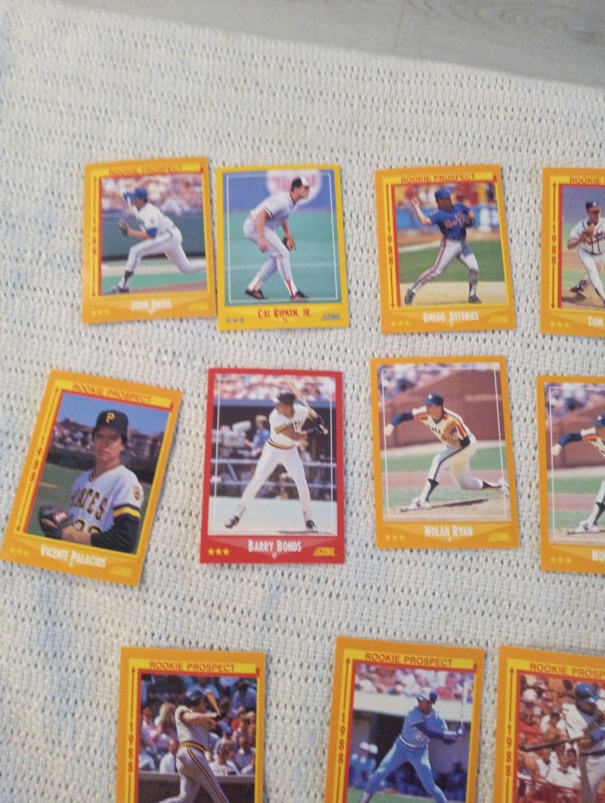 1988 Score Baseball Card Lot