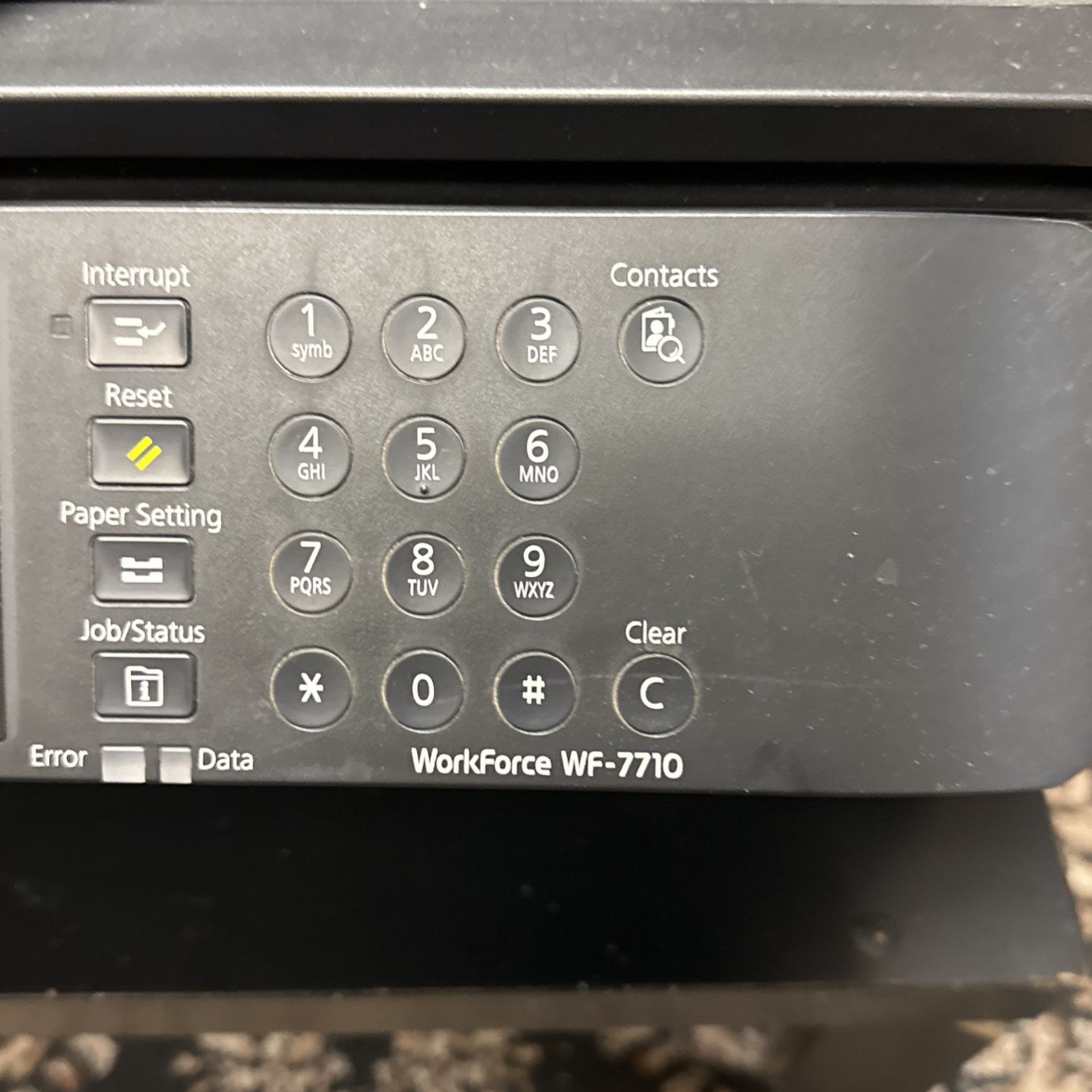 EPSON 7710 Printer Scanner Copier 11x17
