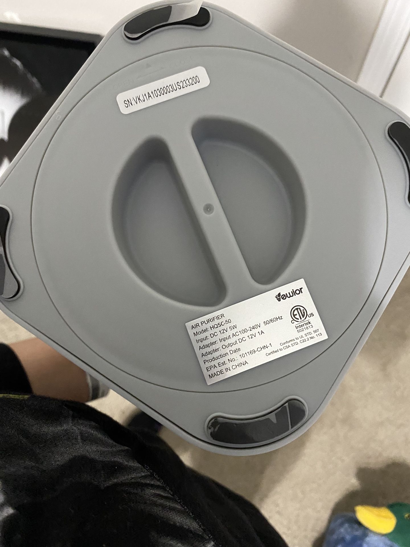 Air Purifier Hepa 40$ Like New