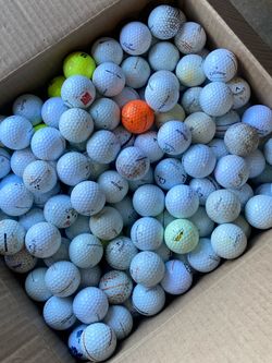 Big Box Fill of Used Golf Balls