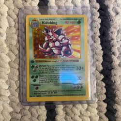 Nidoking [1st Edition] #11 Pokemon Base Set