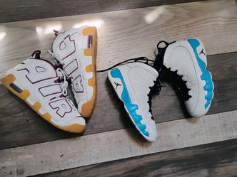 Jordans and nikes