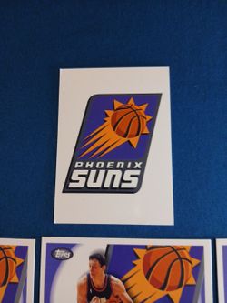 Phoenix Suns Topps NBA Sticker Card