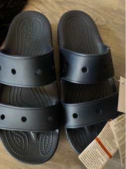 MEN CROC SLIDES
