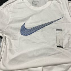 Nike Men's White Dri-FIT Training T-Shirt