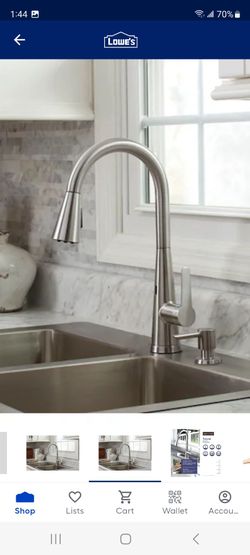 Stainless Steel Pull-Down Kitchen Faucet