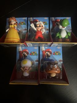 Jakks Pacific 2.5” Super Mario Figures