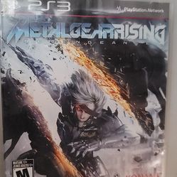 Metal Gear Rising: Revengeance PS3 Complete With Manual Great Condition 