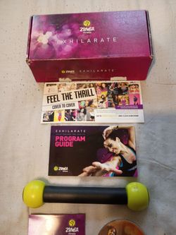 Zumba Fitness Exhilarate Body Shaping System.