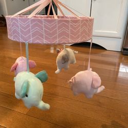 Cloud Island Crib Mobile - Musical + White Noise