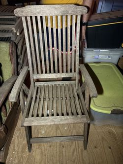 Teak Outdoor Patio Armchair