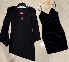 Black Mini Dress Bundle – Two Dresses size XS