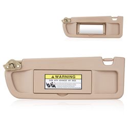 2006 To 2007 Honda Civic Left Drive Side Sun Visor 