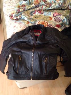 Bilt leather jacket size xl for motorcycle women's jacket or trade