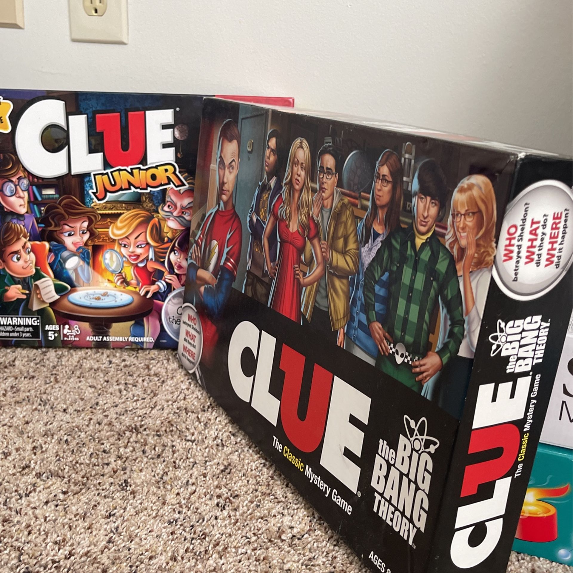 Free Clue Junior And Clue The Big Bang Theory