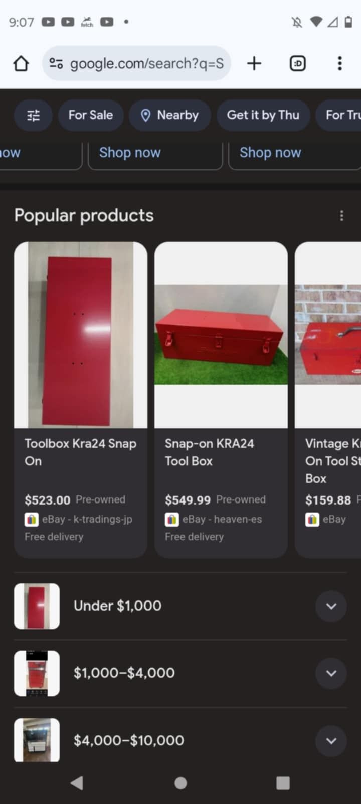 Vintage Snap-On Kra-24