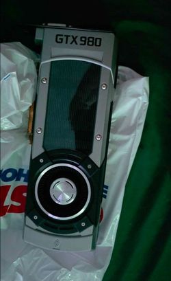 Graphics card Gtx 980