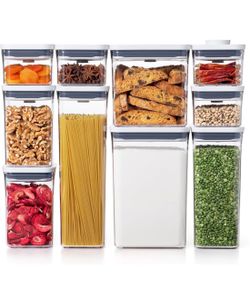 Brand New OXO Good Grips POP Food Storage Container Set 10 Pieces