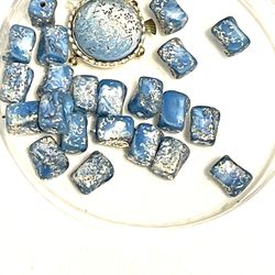 Lot Of Japanese Blue Beads