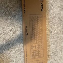 Brand new Msi keyboard and mouse