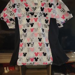 Disney Scrub Tops 