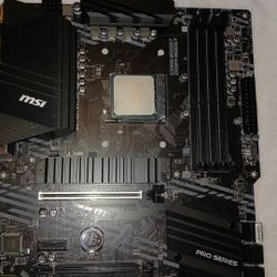 Msi B550 A-PRO MOTHERBOARD 
