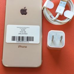Apple iphone 8 64gb unlocked sold with warranty