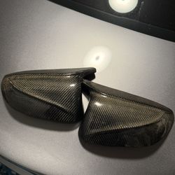 Infiniti Q60/Q50 V2 Carbon Mirror Caps
