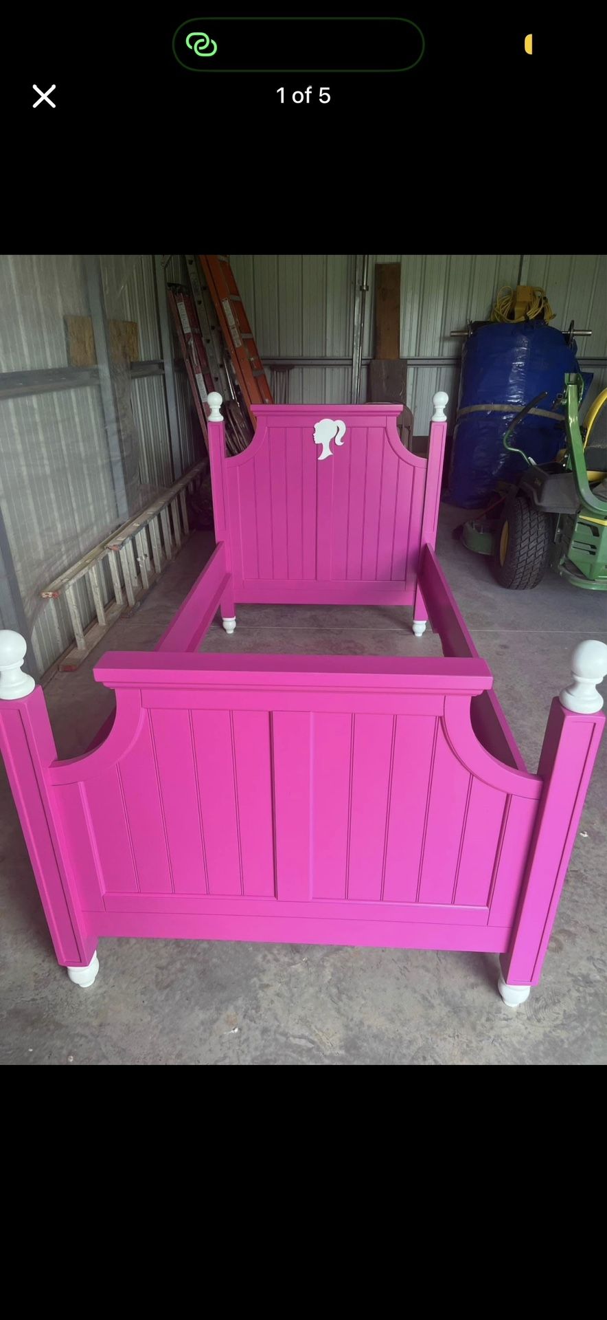 Twin Barbie Bed