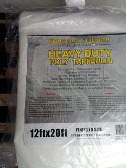 12x20 heavy duty tarp