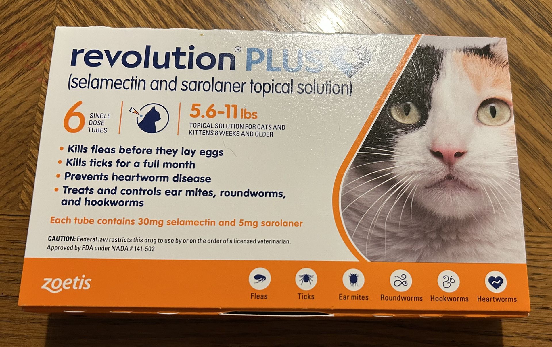Revolution Plus for Cats 5.6 - 11lbs