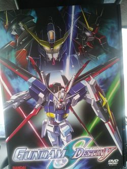 Bandai gundam seed destiny dvd exelent conditions collectors edition