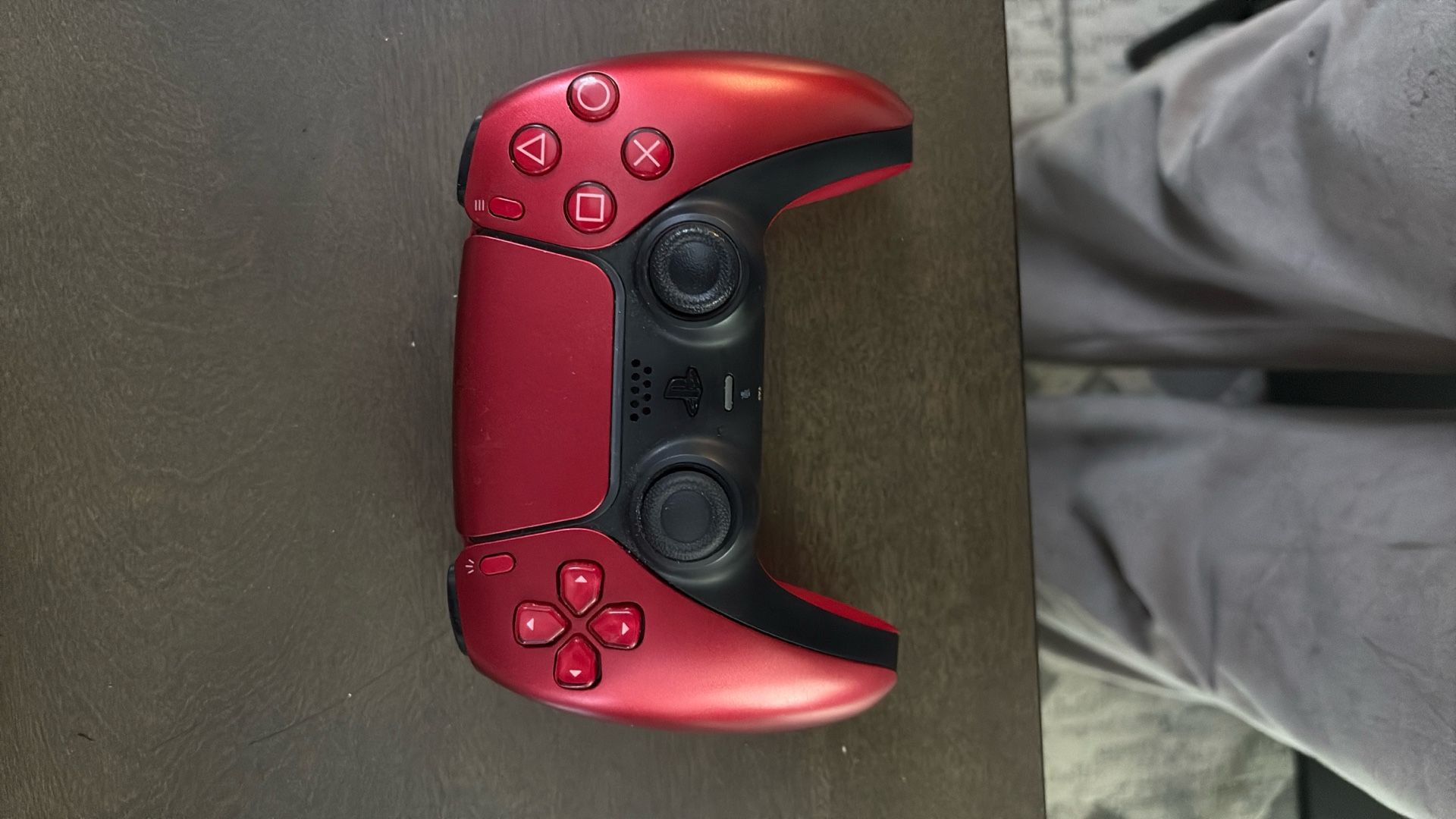 red ps5 controller