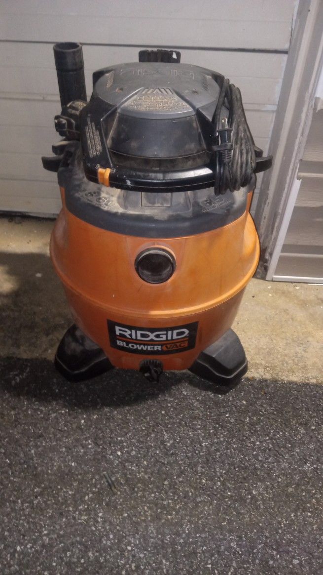 Rigid Wet Dry Shop Vac Works Perfect