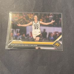 Caitlin Clark Rookie 2023-24 Bowman Now #63