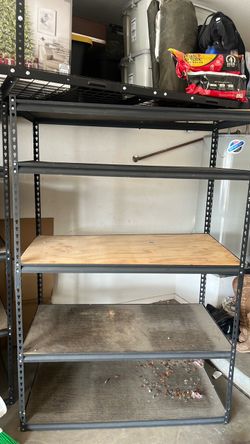 6’ storage shelf