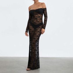 Black Lace Dress