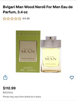 BVLGARI MAN WOOD NEROLI