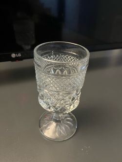 Glass goblet Set of 8