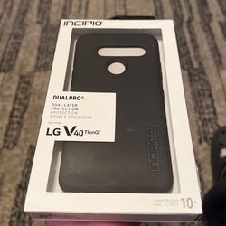 Incipio DualPro Case for LG V40 ThinQ- Black