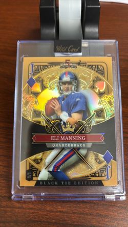 Eli Manning 1/1 football trading card