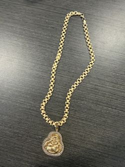 Rolex chain and pendant set