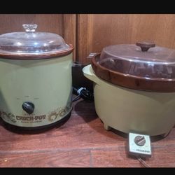Large Rival Crock Pot On Right 