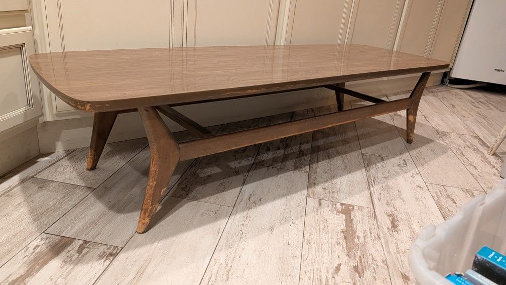 Mid-Century Coffee Table Project MCM 6' Long & Low